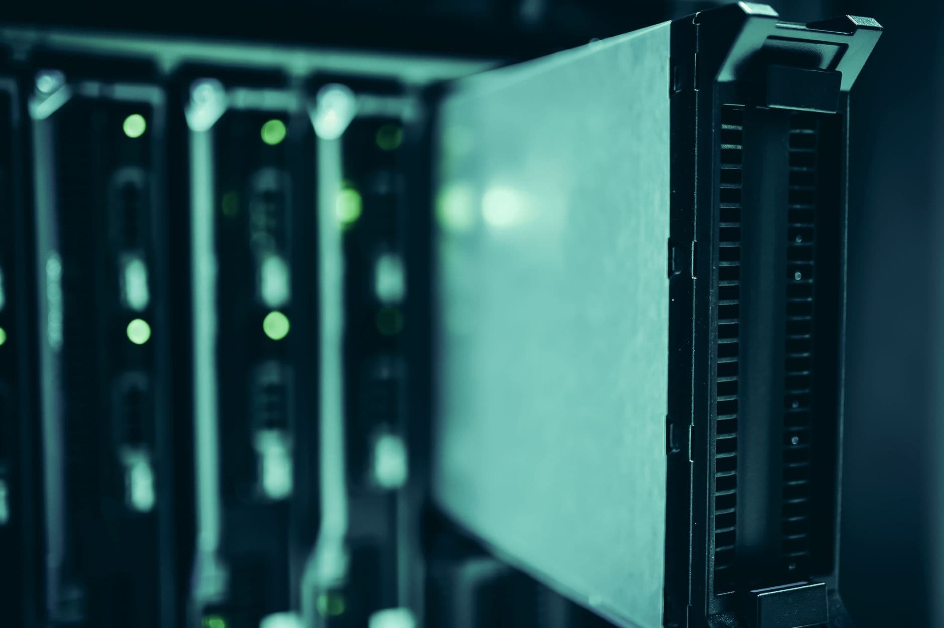 Cloud servers wired together to run VPS infrastructure